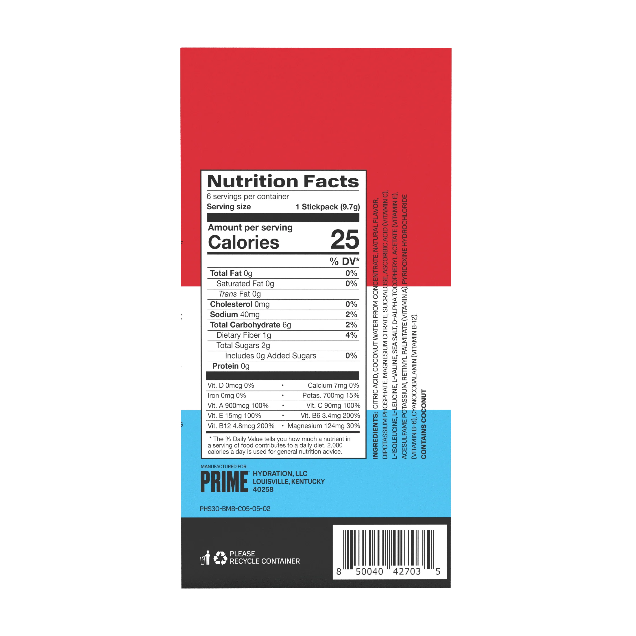 Hydration+ Sticks - Ice Pop - Image 3